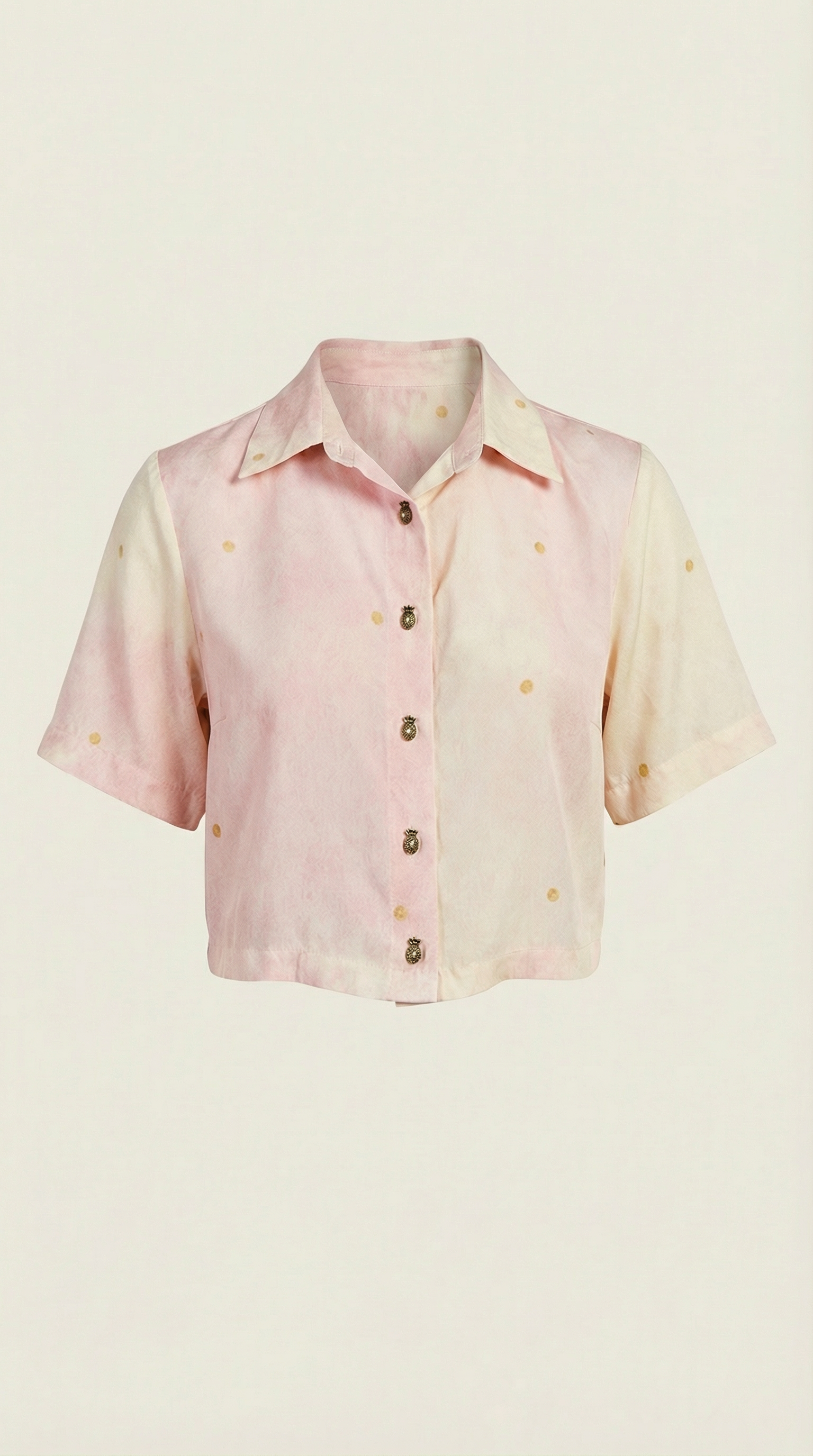 Camisa Cropped Abacaxi