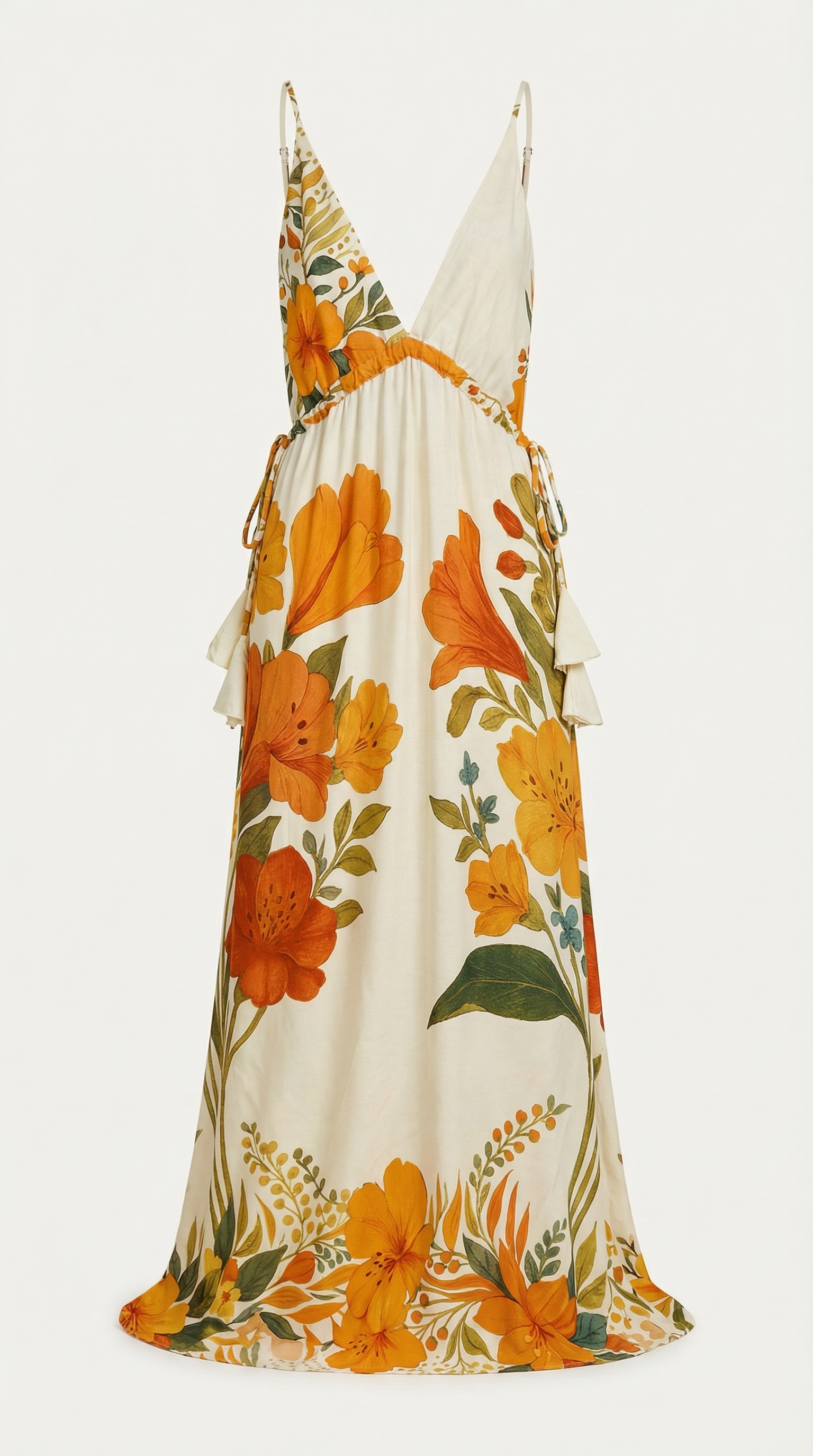 Vestido Longo Floral