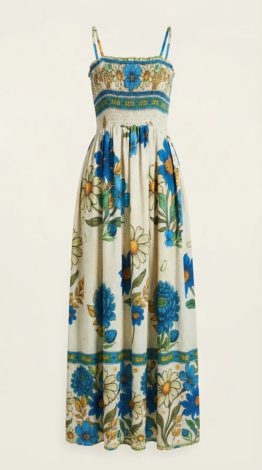 Vestido Floral Lastex LUNE