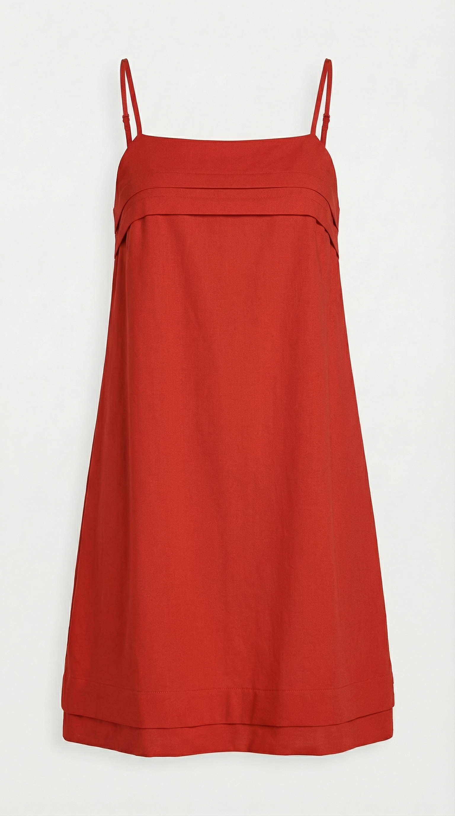 Vestido Vermelho Bainha